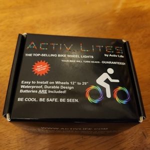 Bicycle tire lights/Activ Lite/ Great Christmas Gift